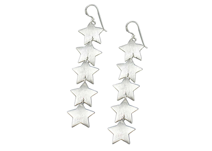 Rhodium Plated | Chandelier Earrings